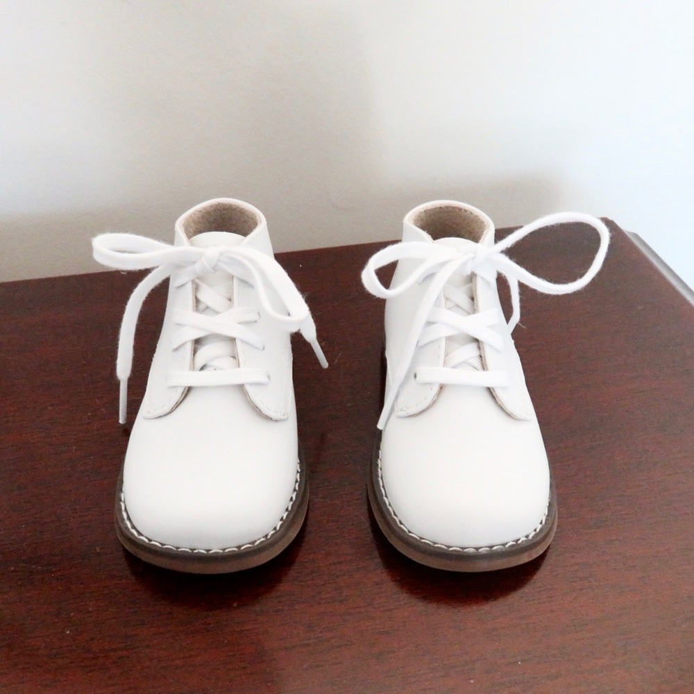 Footmates “Todd” Lace-up Toddler Dress Shoe, Sz 4